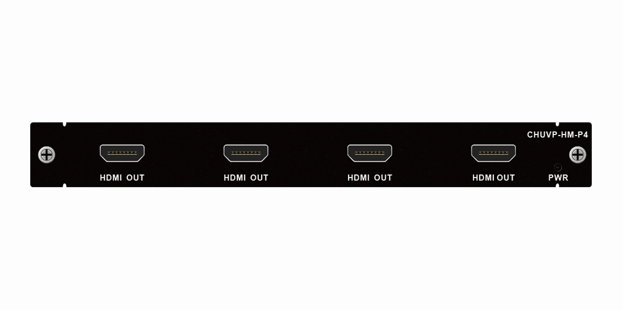 HDMI dual-layer splicing output card