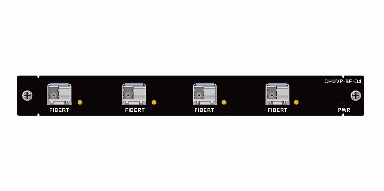 Fiber optic output board card