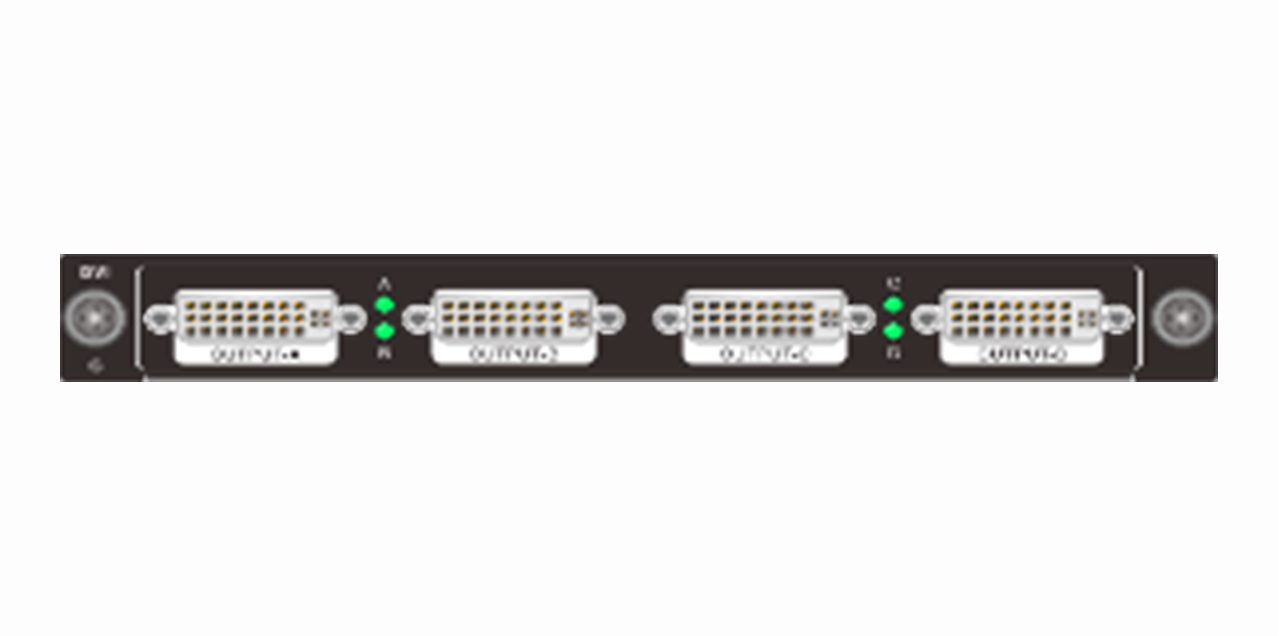 2K single card 1-way DVI output card