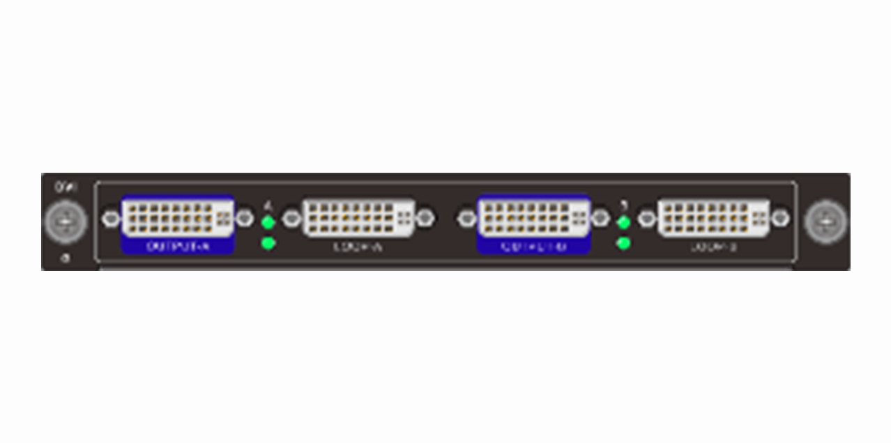 2K single-card 2-way DVI output card