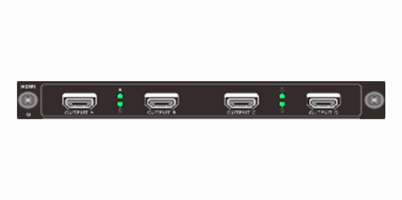 2K single card 1-way HDMI output card