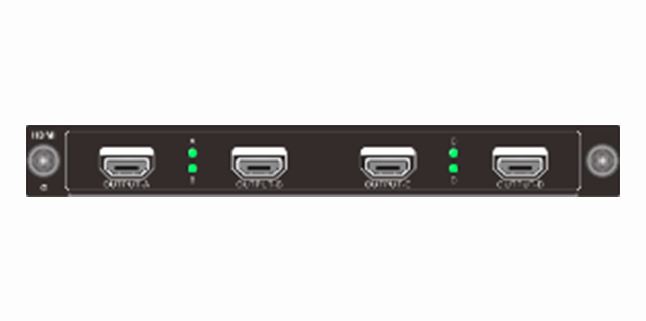2K single card 4-way HDMI output card