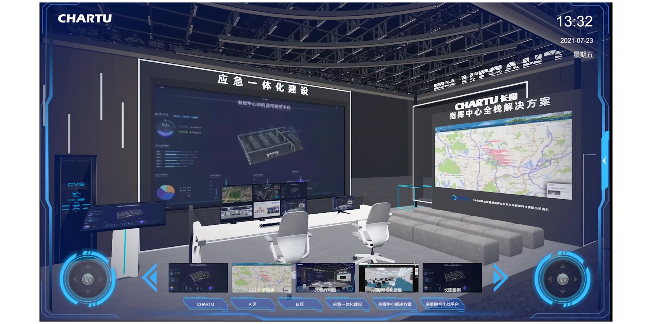 3D reality control platform